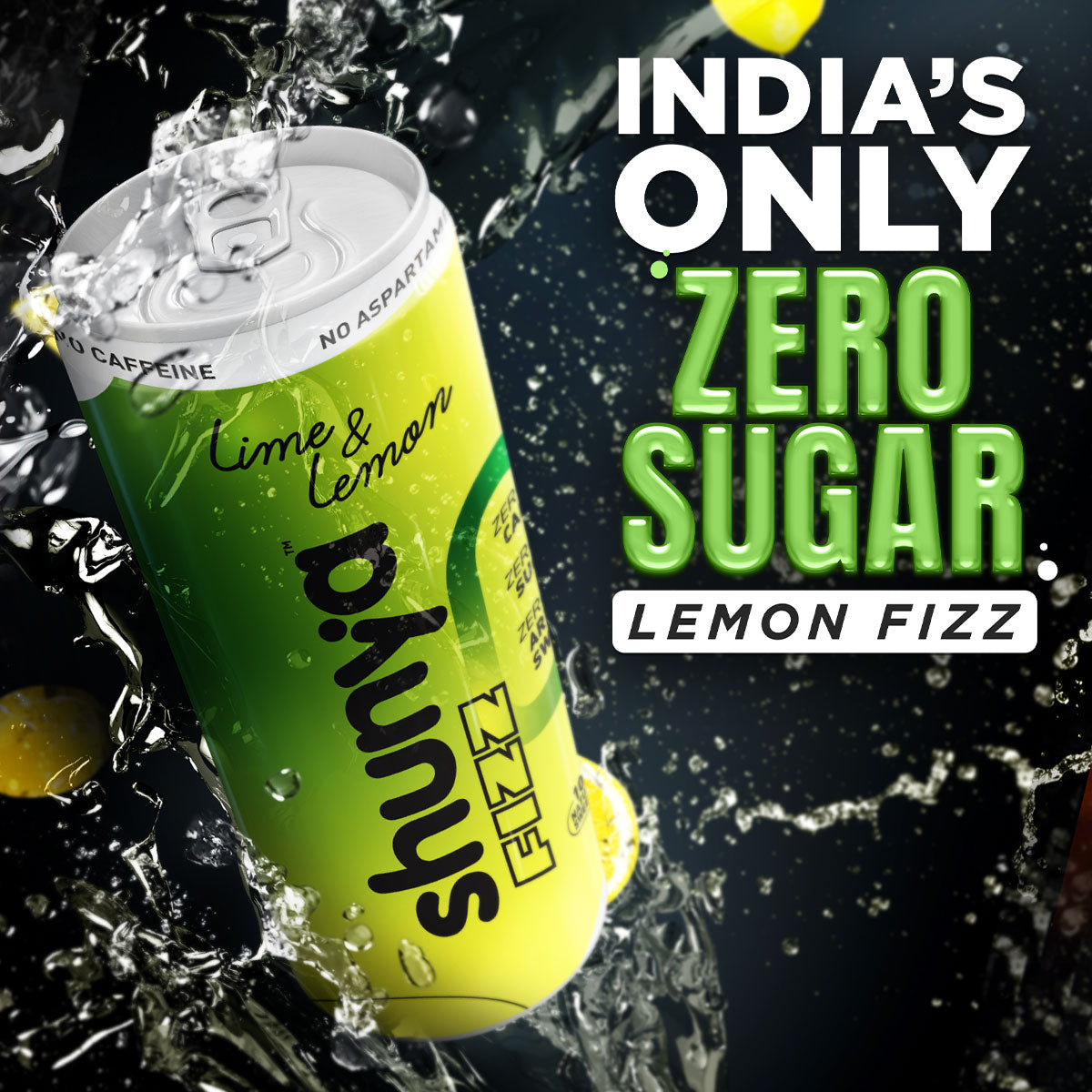 Shunya Fizz Lime & Lemon DRINKSHUNYA